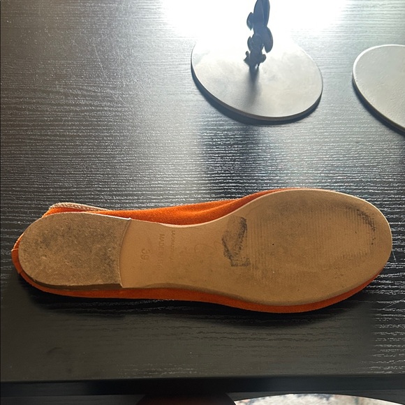 Sundance Orange Tassel Loafers - Picture 2 of 10